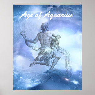 Leeftijd van de dierentuin van Aquarius Poster