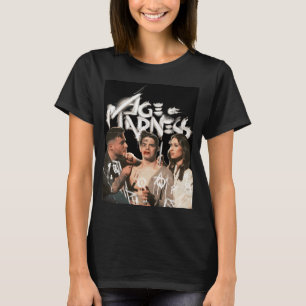 Leeftijd van waanzin Band ontwerp T-shirt