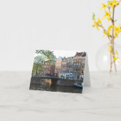 Leeftijdloos - Brug in Amsterdam Kaart (Gele Bloem)