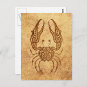 -leeftijdskankerdierentuin briefkaart (Voorkant / Achterkant)