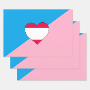 Leeftijdsrol Trots Vlag Inpakpapier Vel