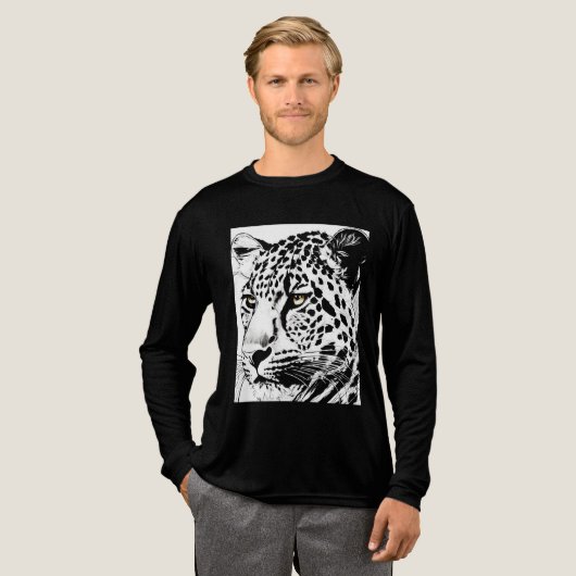LEEFTIJGER Tri-Blend SHIRT (Voorkant)