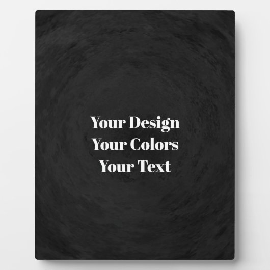 Leeg - Creëer uw eigen eigen exemplaar Fotoplaat (Voorkant)