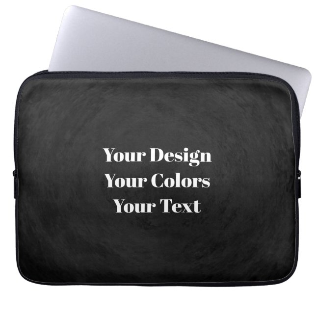 Leeg - Creëer uw eigen eigen exemplaar Laptop Sleeve (Voorkant)