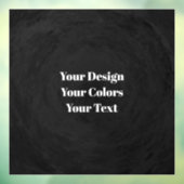 Leeg - Creëer uw eigen eigen exemplaar Raamsticker (Vel 3)