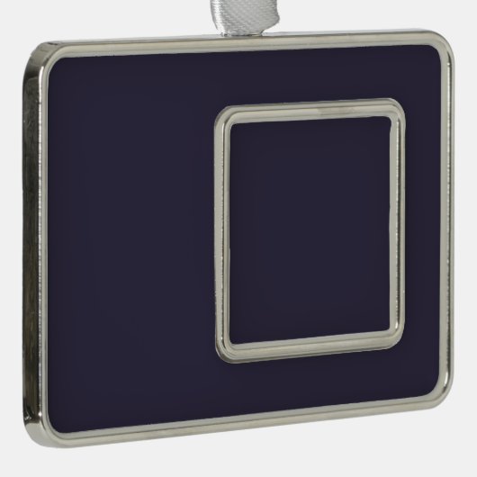 Leeg - Creëer uw eigen eigen exemplaar Verzilverd Kader Ornament (Rechts)