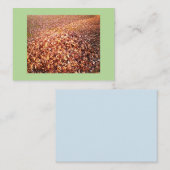 Leeg en verwijderen visitekaartje (Voorkant / Achterkant)