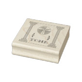 Leeg graf rubberstempel (Stempel)