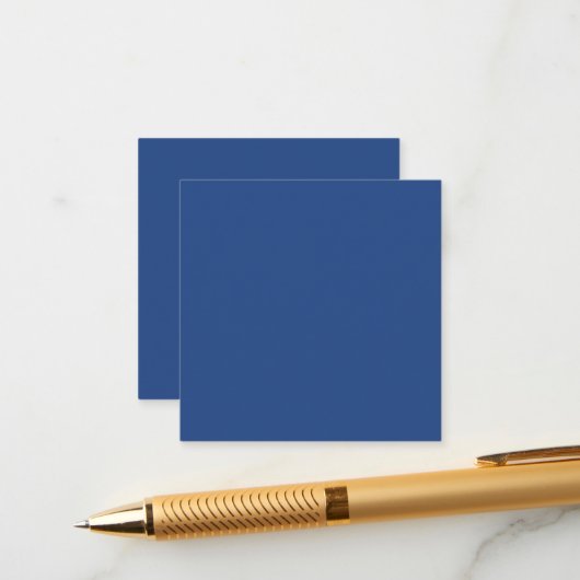 Leeg Maak Je Eigen - Diepblauw Informatiekaartje (Voorkant / Achterkant in situ)