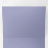 Leeg Maak Je Eigen Papier Drieluik Uitnodiging (Binnenzijde eerst)