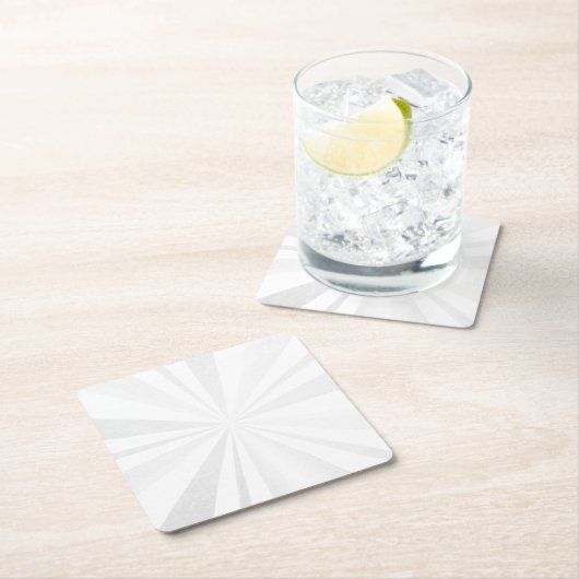 Leeg - Maak uw eigen gepersonaliseerde Vierkante Kartonnen Onderzetter (Insitu)