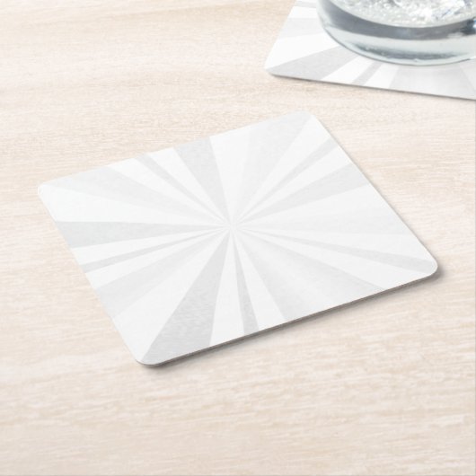 Leeg - Maak uw eigen gepersonaliseerde Vierkante Kartonnen Onderzetter (Schuin)