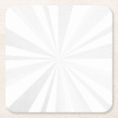 Leeg - Maak uw eigen gepersonaliseerde Vierkante Kartonnen Onderzetter (Voorkant)