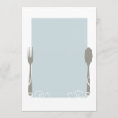 leeg menu (Voorkant)