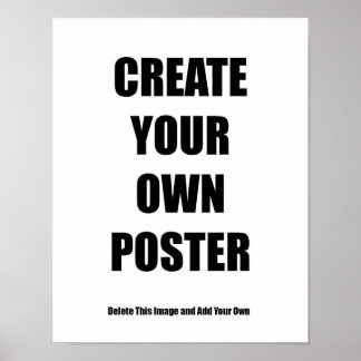 Leeg Poster 11x14"DIY voor Muurdecor