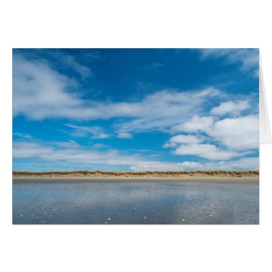 Leeg strand (Voorkant Horizontaal)