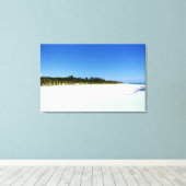 Leeg strand canvas afdruk (Insitu (Houten vloer))