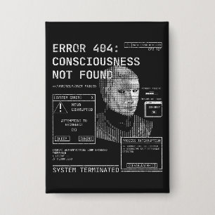 Leeg - Techno-Brutalist Streetwear Design Button