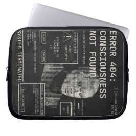 Leeg - Techno-Brutalist Streetwear Design Laptop Sleeve