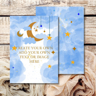 Leeg Voeg je eigen doe-het-zelf Twinkle Twinkle Li Kaart
