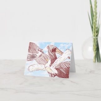 Leeg wenskaart kaart