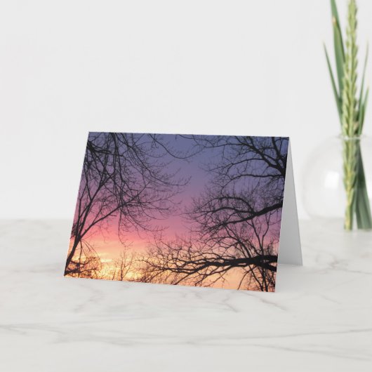 Leeg Wenskaart Kaart (Voorkant)