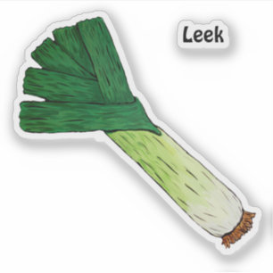 Leek Sticker