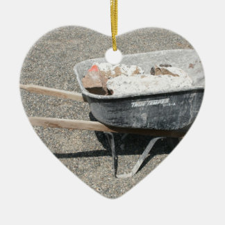 Leen een een wiel keramisch ornament