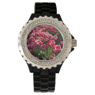 Leen Van Der Mark Tulips, Oregon Horloge