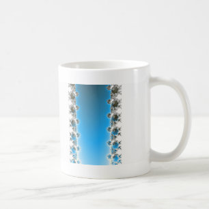 Leenece - Blue Fractal Koffiemok