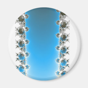 Leenece - Blue Fractal Magneet