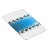 Leenece - Blue Fractal Magneet (Rechterzijde)