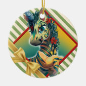 LeeNeigh Stripes Ornement de vacances (Devant)