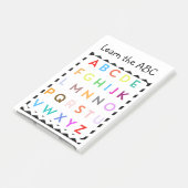 leer ABC Post-it® Notes (Schuin)