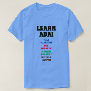 Leer Adai - Melk, Eieren, Huis, Buffalo T-shirt