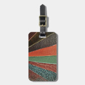 Leer Bagagelabel (Voorkant verticaal)