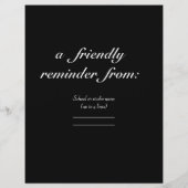 Leer Ballroom Dancing Golden Brass Flyer (Achterkant)