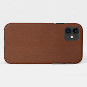 Leer Case-Mate iPhone Case (Achterkant (horizontaal))