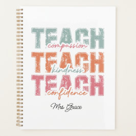 Leer compassie vriendelijkheid, gepersonaliseerde  planner