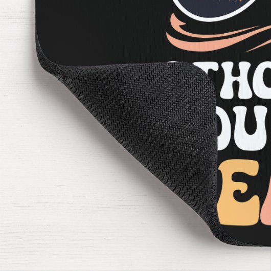 Leer ik dacht dat je zei strandleraar Groovy Muismat (Hoek)