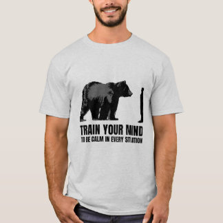 Leer je geest om rustig te zijn in elke situatie t-shirt