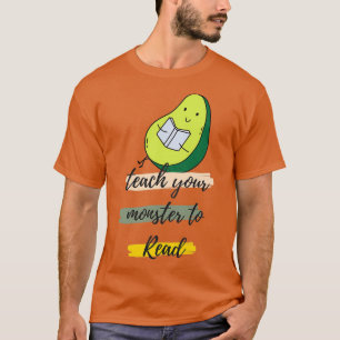 leer je monster lezen t-shirt