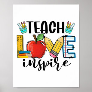 Leer Liefde Inspiratie T-shirt Grappige Ck Naar Sc Poster