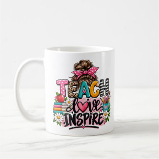 Leer Liefde Inspireren Docent Rommelige Knot Mok C