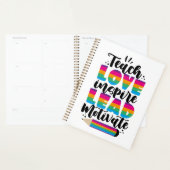 Leer liefde inspireren Lead motiveren Planner (Display)