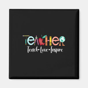 Leer Liefde Inspireren Lerarendag Waardering Byck Magneet