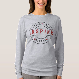Leer Liefde Inspireren Motiverend  T-shirt