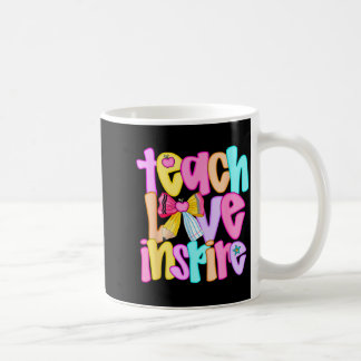 Leer Liefde Inste Preppy Terug naar School Leraar Koffiemok