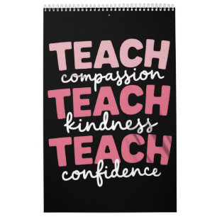 Leer Lieve Leraar Leven Onderwijs Inspirerend Kalender