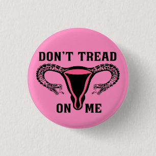 Leer me niet als feministe ronde button 3,2 cm